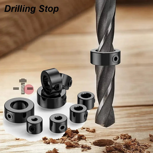 Precision Drill Depth Stop Collar Set